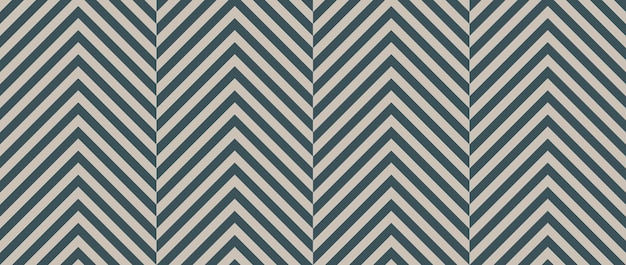Vector naadloos zigzagpatroon in vintage stijl vector illustratie