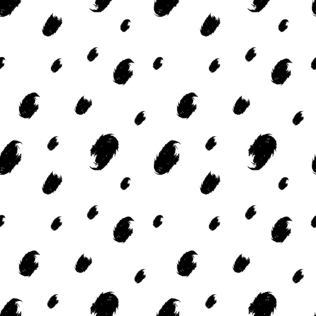 Naadloze achtergrond van abstracte elementen Doodles penseelstreken Vector achtergrond