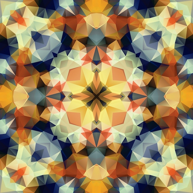 Vector naadloze achtergrondpatroon driehoekig patroon traditioneel ornament tribal motief