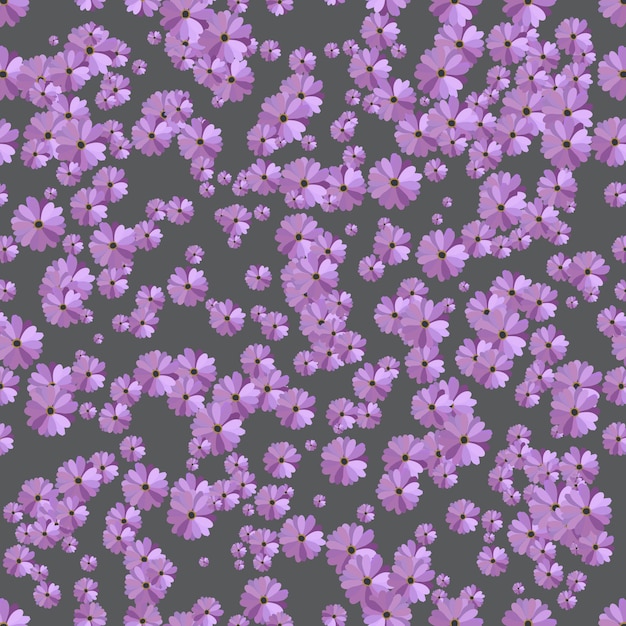 Naadloze bloemmotief Bloementextuur Bloemenstof naadloos patroon Vector naadloos patroon