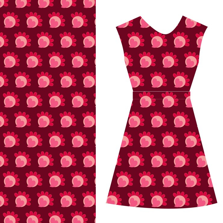 naadloze bloemmotief omtrek met mockup wilde bloemenpatroon ontwerp vectorillustratie