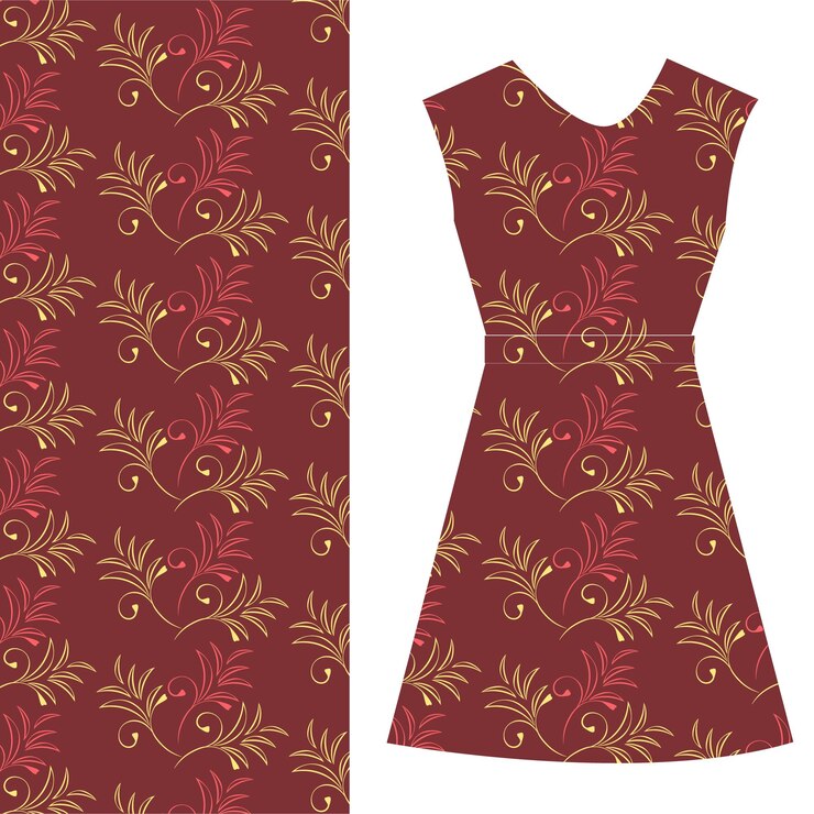 Naadloze bloemmotief wilde bloemenpatroon ontwerp natuurlijke textuur ontwerp vector voor fabric