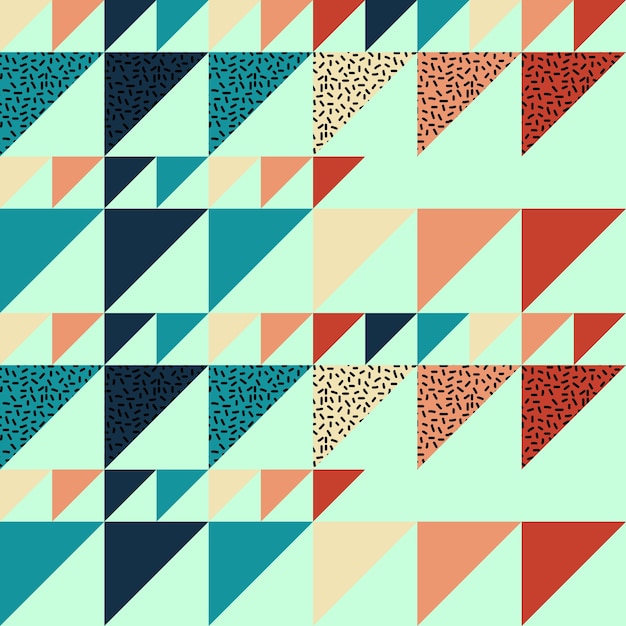 Naadloze driehoek patroon abstracte achtergrond