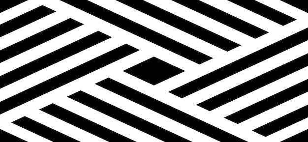 Naadloze geometrische patronen en abstracte golf achtergronden creëren de perfecte mix voor tech design