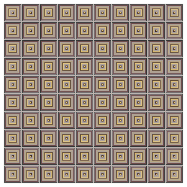 Naadloze geometrische vector vierkanten herhaalbare raster textuur vintage rechthoek patroon achtergrond