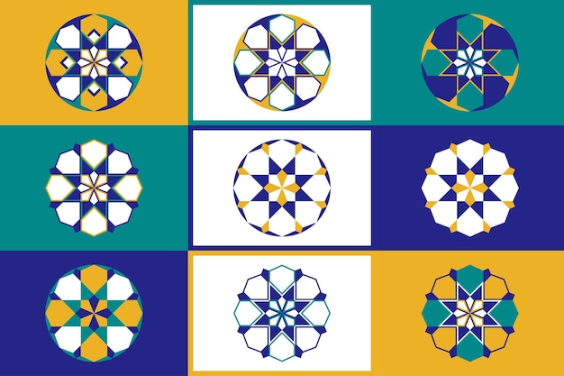 Naadloze Marokkaanse patroon. Traditionele islamitische Arabische achtergrond. De decoratie van de moskee