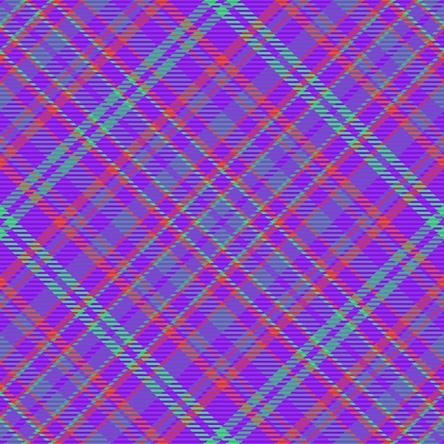 Naadloze patroon achtergrond Vector stof textiel Check tartan geruite textuur