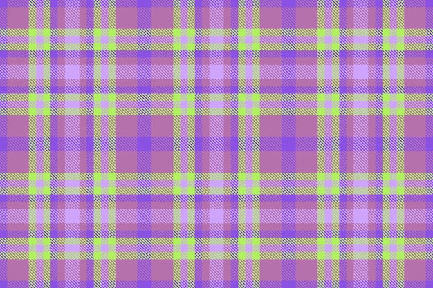 Naadloze patroon check Stof textuur achtergrond Textiel geruite vector tartan