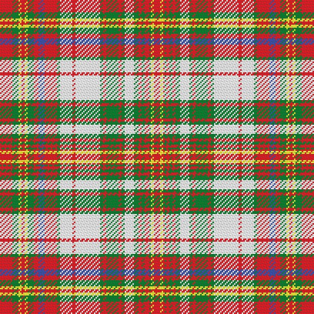 Vector naadloze patroon schotse tartan