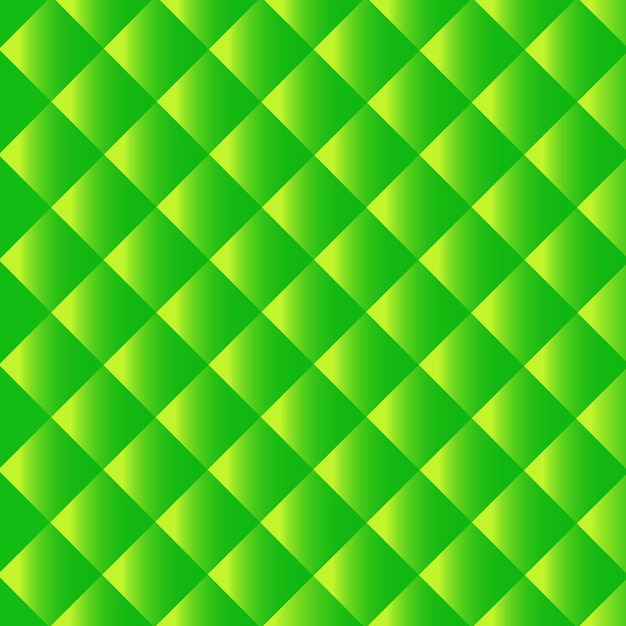 Naadloze patroon textuur abstracte groene vierkanten achtergrond vectorillustratie