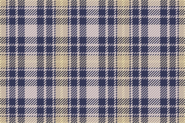 Naadloze patroon van Schotse tartan plaid Herhaalbare achtergrond met check stof textuur Platte vector achtergrond van gestreepte textiel print