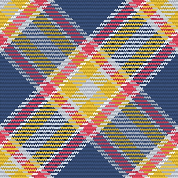 Naadloze patroon van schotse tartan plaid herhaalbare achtergrond met check stof textuur platte vector achtergrond van gestreepte textiel print