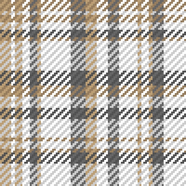 Naadloze patroon van Schotse tartan plaid Herhaalbare achtergrond met check stof textuur Vector achtergrond gestreepte textiel print