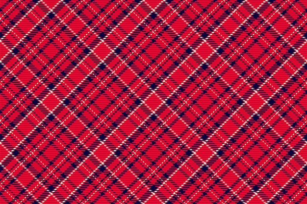 Naadloze patroon van Schotse tartan plaid Herhaalbare achtergrond met check stof textuur Vector achtergrond gestreepte textiel print