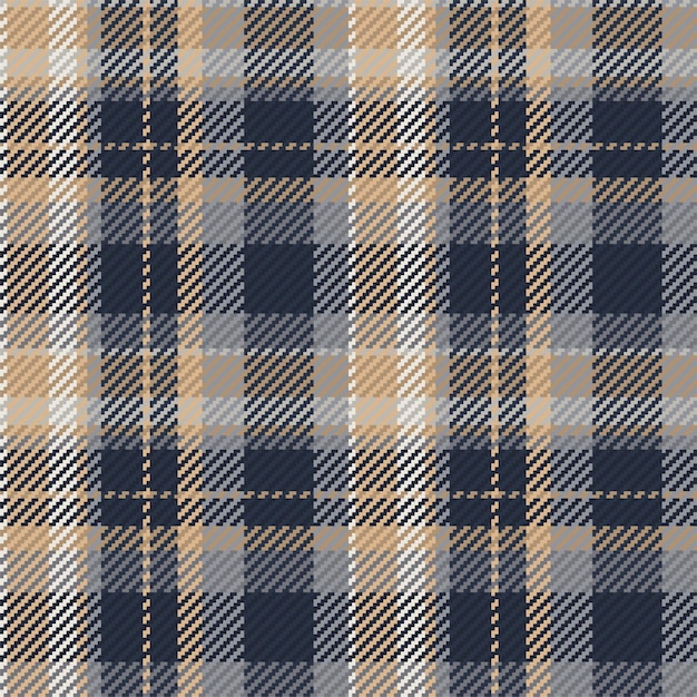 Naadloze patroon van Schotse tartan plaid Herhaalbare achtergrond met check stof textuur Vector achtergrond gestreepte textiel print