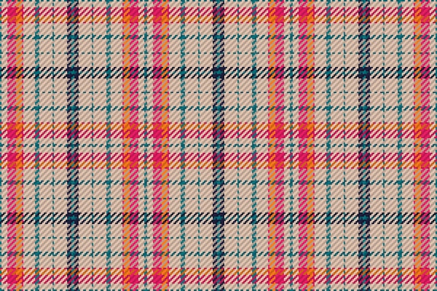 Naadloze patroon van Schotse tartan plaid. Herhaalbare achtergrond met de textuur van de chequestof. Platte vector achtergrond van gestreepte textiel print.