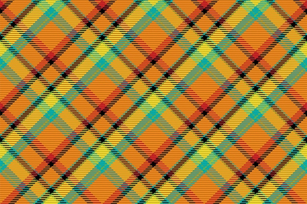 Naadloze patroon van Schotse tartan plaid. Herhaalbare achtergrond met de textuur van de chequestof. Platte vector achtergrond van gestreepte textiel print.