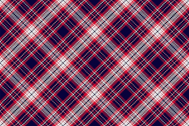 Naadloze patroon van Schotse tartan plaid. Herhaalbare achtergrond met de textuur van de chequestof. Platte vector achtergrond van gestreepte textiel print.