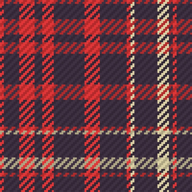 Naadloze patroon van schotse tartan plaid. herhaalbare achtergrond met de textuur van de chequestof. platte vector achtergrond van gestreepte textiel print.