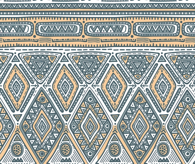 Naadloze patroon voor tribal design. geometrisch etnisch motief met ruit