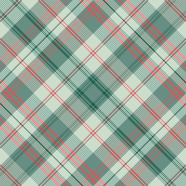 Naadloze tartan geruite patroon achtergrond met vintage kleur. vector illustratie.