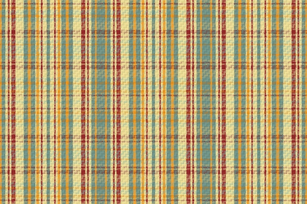 Naadloze tartan geruite patroon achtergrond met vintage kleur Vector illustratie