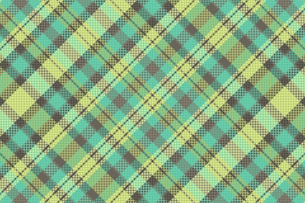 Naadloze tartan geruite patroon achtergrond met vintage kleur Vector illustratie