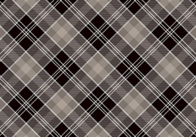 Naadloze tartan geruite patroon achtergrond. stof textuur. vector illustratie.