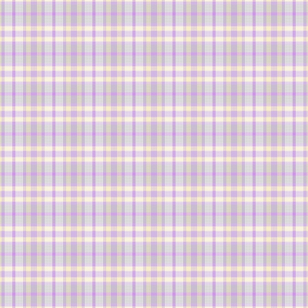 Naadloze tartan geruite patroon met textuur en pastel kleur Vector illustratie