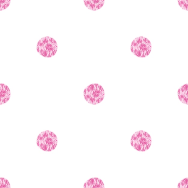 Naadloze valentijn patroon achtergrond met roze stip, kinderpatroon