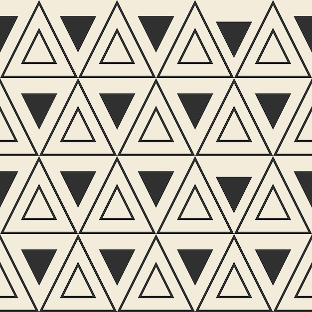 Naadloze vector geometrische patroon. Retro print voor stoffen bekledingsachtergrond