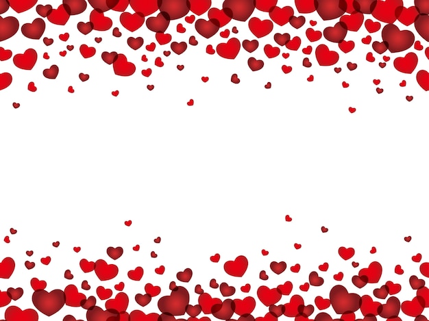 Naadloze vectorachtergrond voor Valentijnsdag