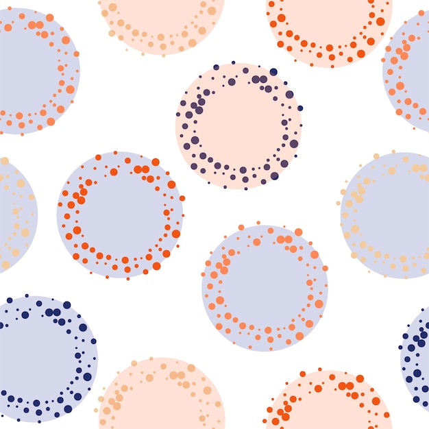 Naadloze verspreide confetti vallen chaotisch decor Abstracte vectorillustratie