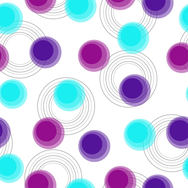 Naadloze verspreide confetti vallen chaotisch decor Abstracte vectorillustratie