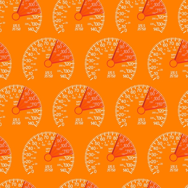 Naadloze wallpaper snelheidsmeter