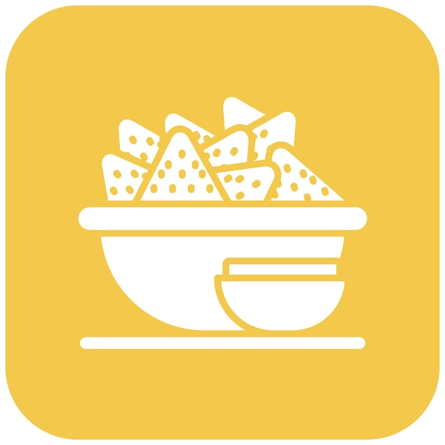 Nachos icon vector image Can be used for Street Food