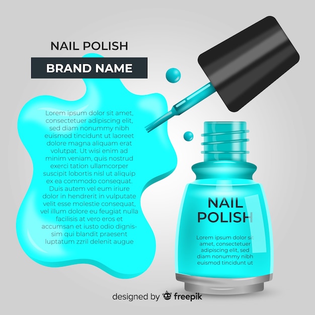 Nagellak advertentie