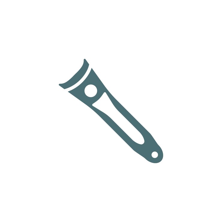Vector nail cutter icon vector design templates