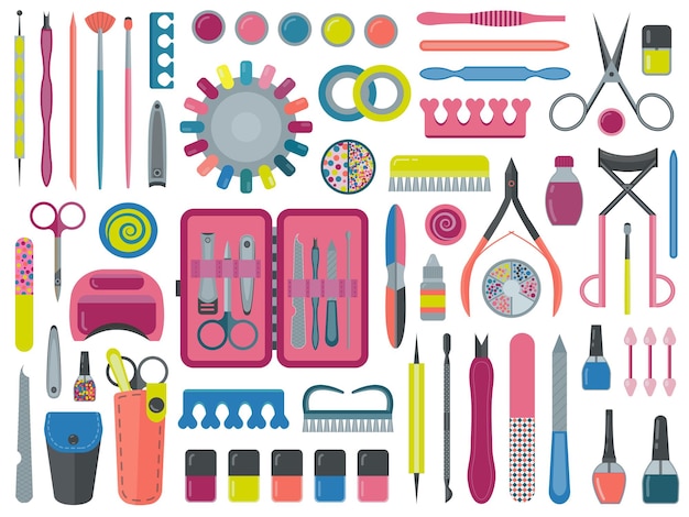 Nail Design and Manicure Tools Kit