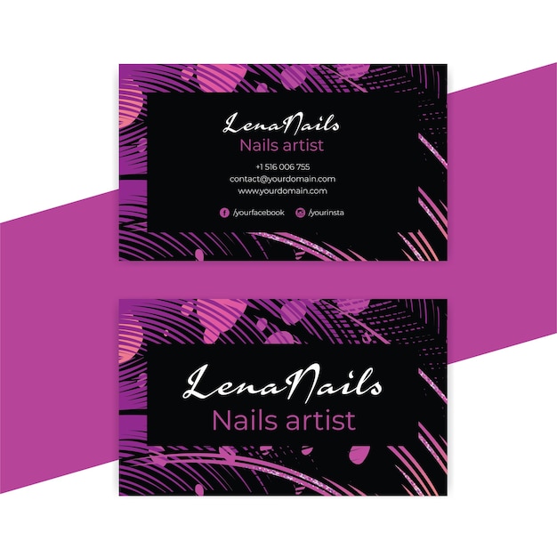 Nails Business card