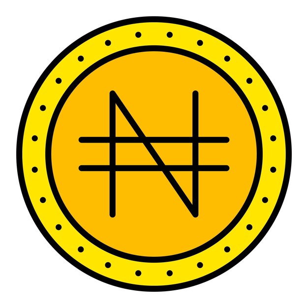 Vector naira icon