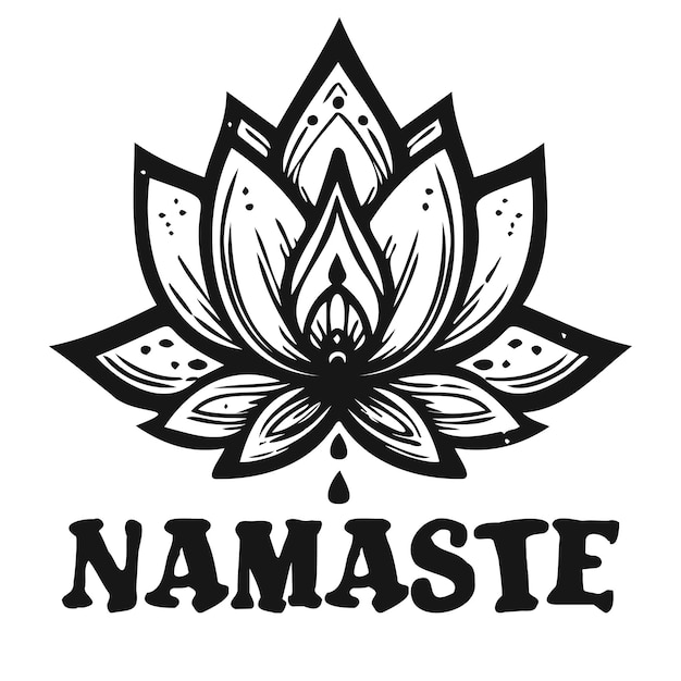 Premium Vector | Namaste_a