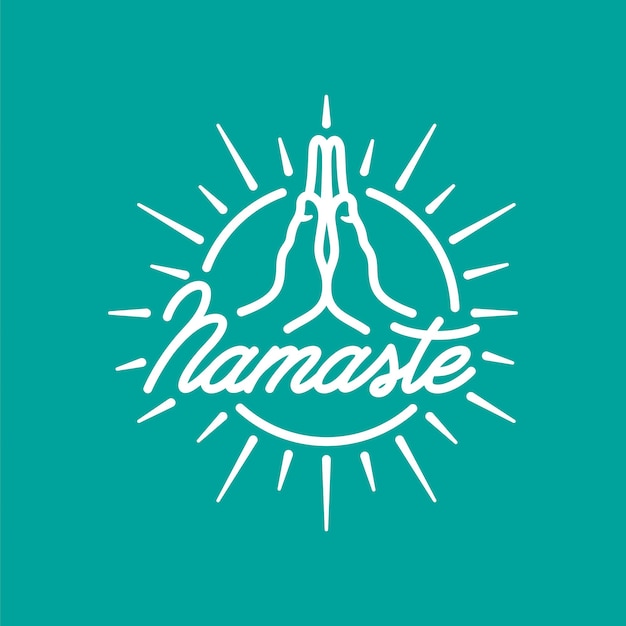 Namaste handen