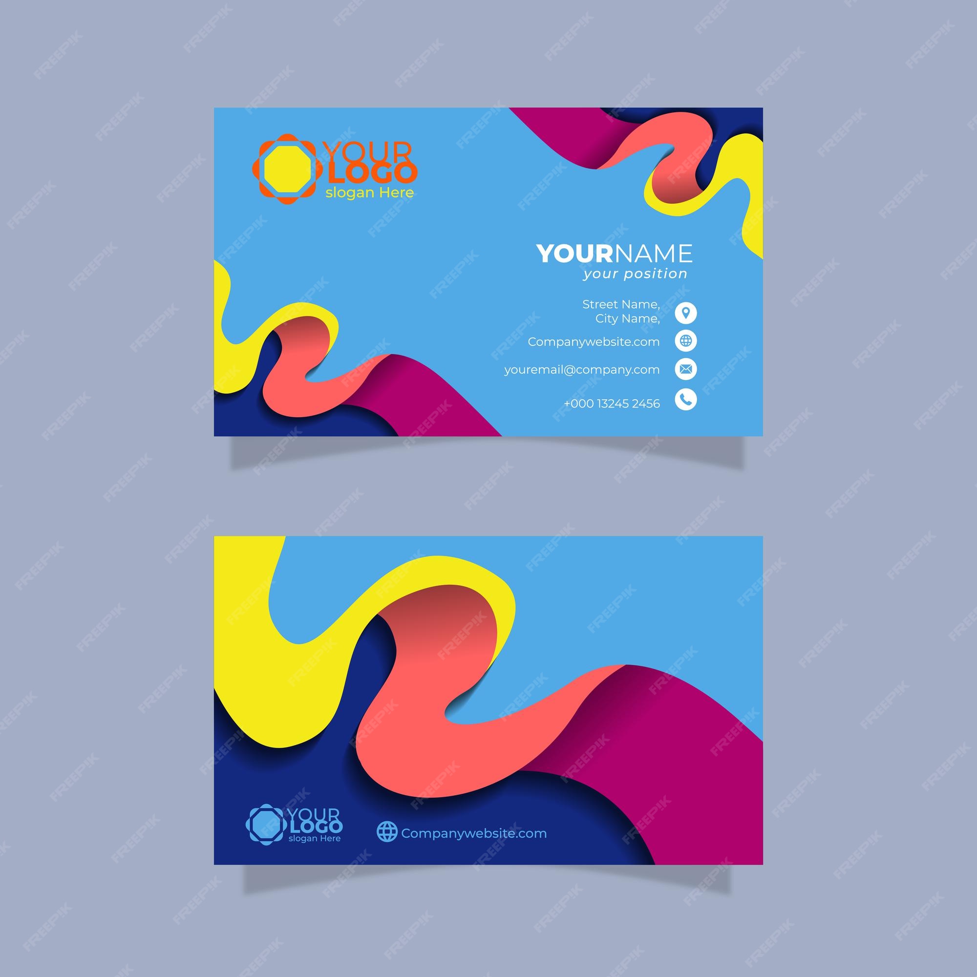 premium-vector-name-card-template-design-vector