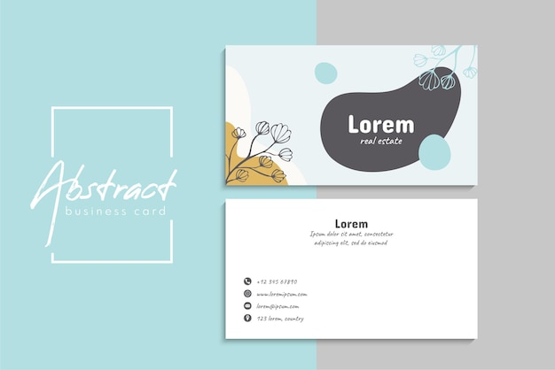 Vector name card