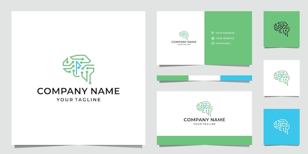 Nano Brain Tech Logo Design