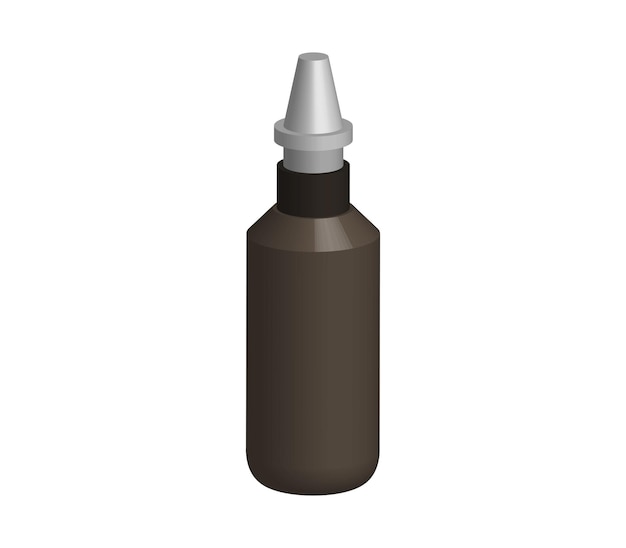 Vector nasal drop bottle