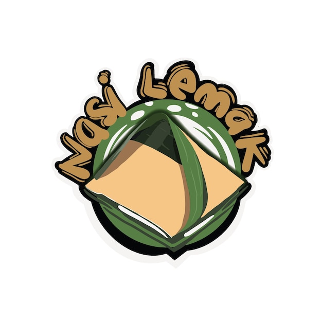 Logo nasi lemak bungkus