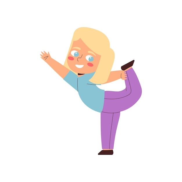 Natarajasana Pose Sticker