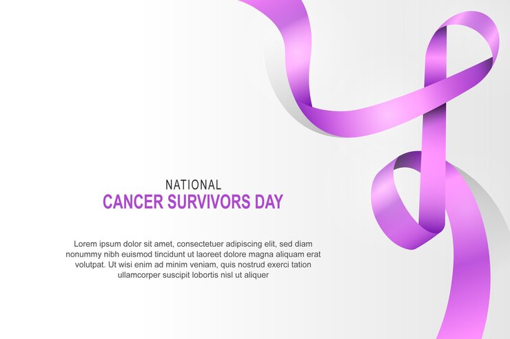 National Cancer Survivors Day background